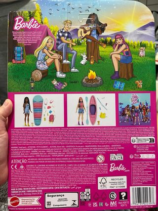 Barbie Camping Aventura Muñeca y Accesorios