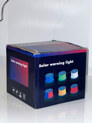 Faro Intermitente de Emergencia Naranja