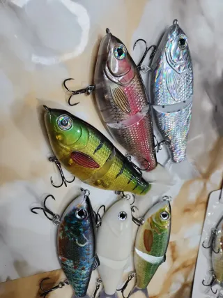 Señuelos pesca spinning