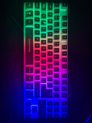 Teclado Gaming X Trust Blanco