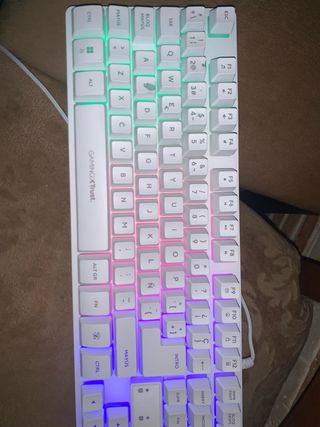 Teclado Gaming X Trust Blanco