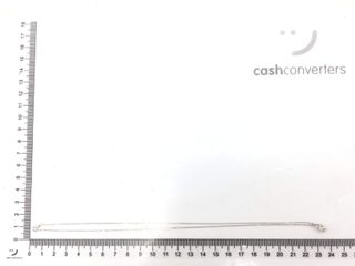 collar oro 18k con diamante de laboratorio 23cm