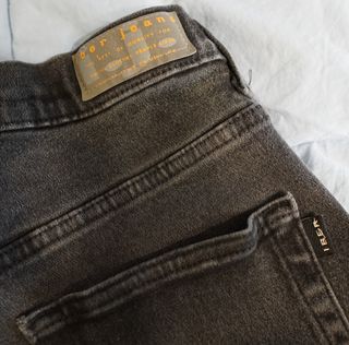 Pantalone uomo IBER Jeans taglia 29 nero fustagno