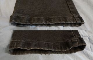 Pantalone uomo IBER Jeans taglia 29 nero fustagno