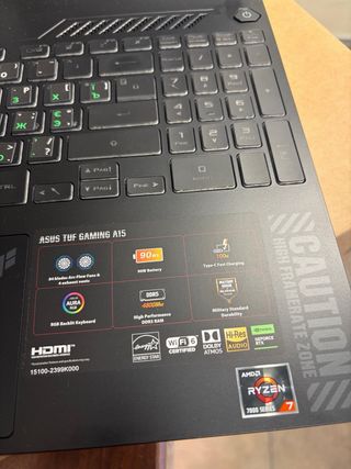 ASUS TUF Gaming A15 Ryzen 7