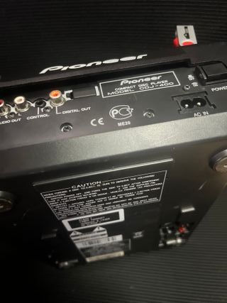Pioneer CDJ-400 Reproductor DJ