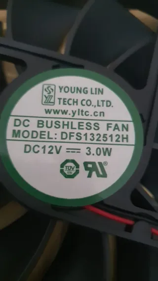 Ventilador DC sin escobillas