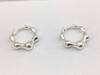 argollas plata 925mm