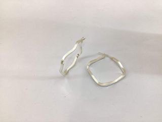 argollas plata 925mm