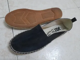 Alpargatas Mujer Negras Talla 40