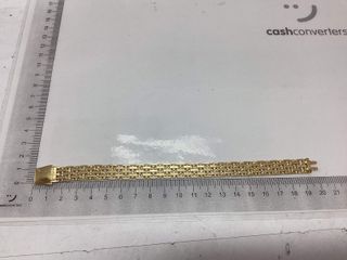 pulsera oro 18k con piedra con circonita