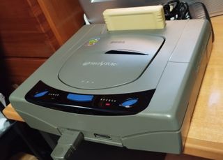 Sega Saturn japo con psu saturn y juego