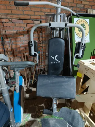 Maquina de pesas, Bicicleta elíptica..