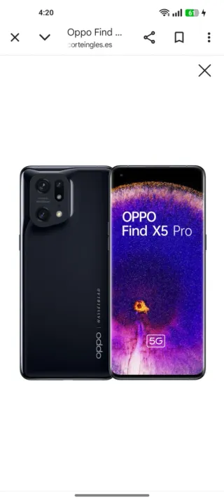 Oppo Find X5 Pro Negro