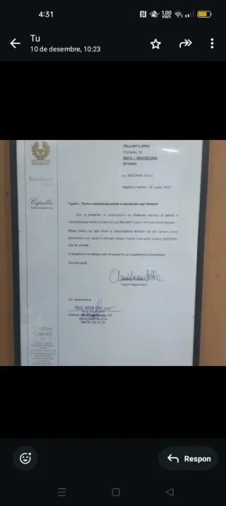 Chaqueta Belstaff Weybridge Talla 50