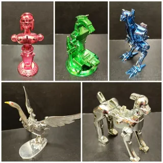 Lote 5 Caballeros del Zodiaco Bronce Saint Seiya