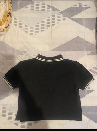 Polo Lois Jeans Negro Años 90/2000