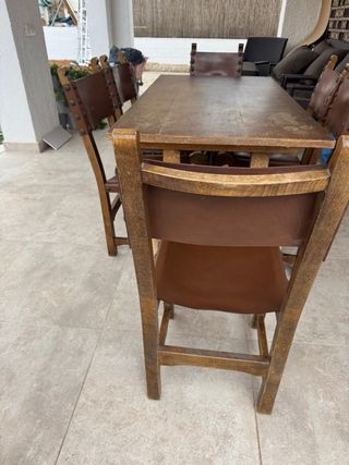 Tavolo da pranzo con 6 sedie