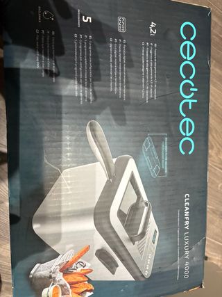 Cecotec Cleanfry Luxury 4000 Freidora