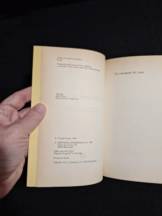 Yasushi Inoué. La escopeta de caza