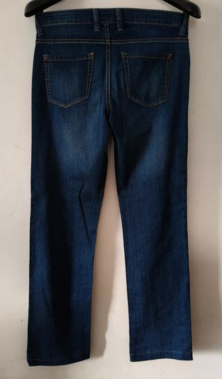 Pantalones vaqueros azules mujer