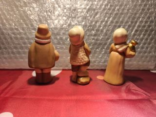 3 Personaggi Presepe Egan Ceramica