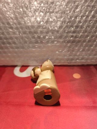 Personaggio Presepe Egan Ceramica Beige Oro