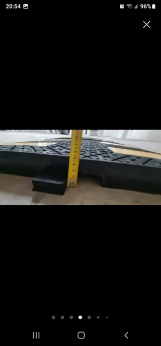 Badénes caucho evita roces coches,o reductores