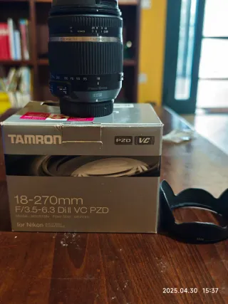 Tamron 18-270mm F/3.5-6.3 Di II VC PZD Obiettivo