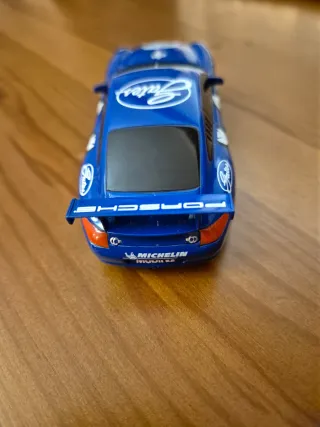 Coche Scalextric Compact Porsche Azul