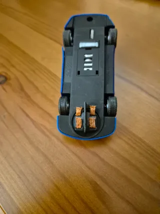 Coche Scalextric Compact Porsche Azul