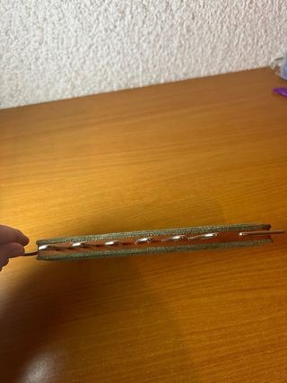 Colgador Loewe Ante Verde Vintage