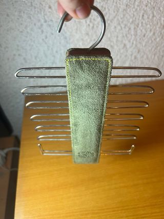 Colgador Loewe Ante Verde Vintage