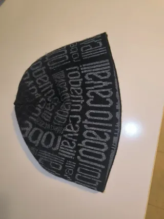 Cappellino Roberto Cavalli nero/grigio bambino