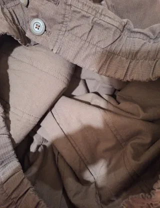 Cazadora marrón doble forro Caramelo