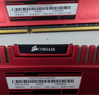 Ram 8GB. (2x4GB) DDR3 1866  Corsair Vengeance