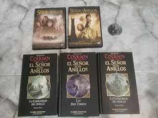 Lote El Señor de los Anillos: Libros y DVDs