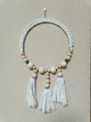 Aro Macramé Hecho a Mano