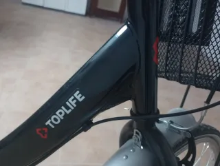 Bicicleta Paseo Toplife City 26 Negra