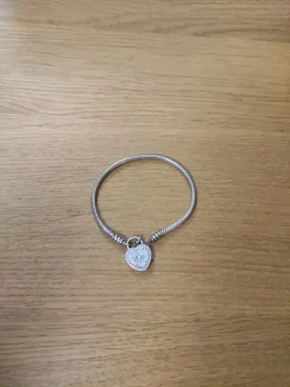 Pulsera Pandora Corazón Plata