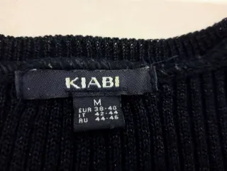 2€Jersey KIABI azul con brillos talla M