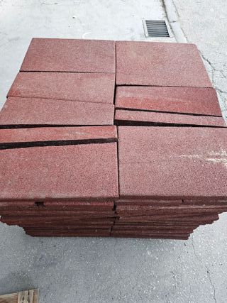 Losetas de caucho 4 cm (aprox. 30 m2)