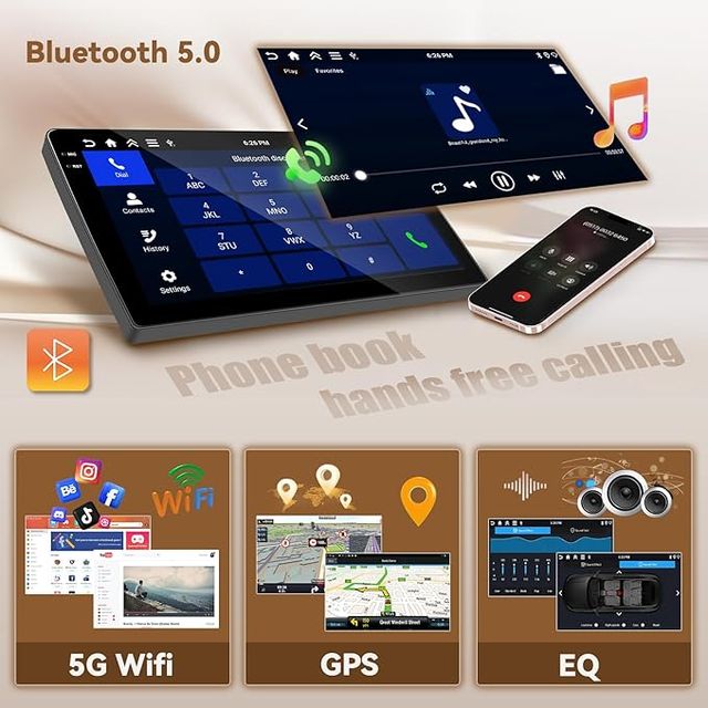 AutoRadio Hikity Android 15 4+128GB 9'' Citroen