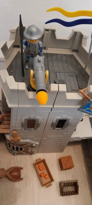 Playmobil,castillo,lote,novelmore,medieval,cajas