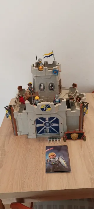 Playmobil,castillo,lote,novelmore,medieval,cajas