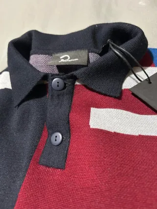 Parra Vertical Forest Knitted Polo