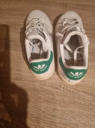 Zapatillas Adidas Stan Smith Mujer Blancas/Verdes