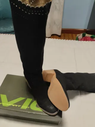 Botas altas negras 36