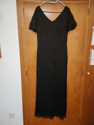 Vestido Negro Mango Talla xl