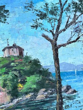 Quadro Ugo Boscaino - Paesaggio Marino